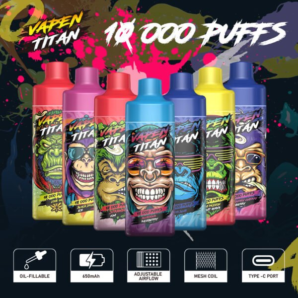 Vapen Titan 10000