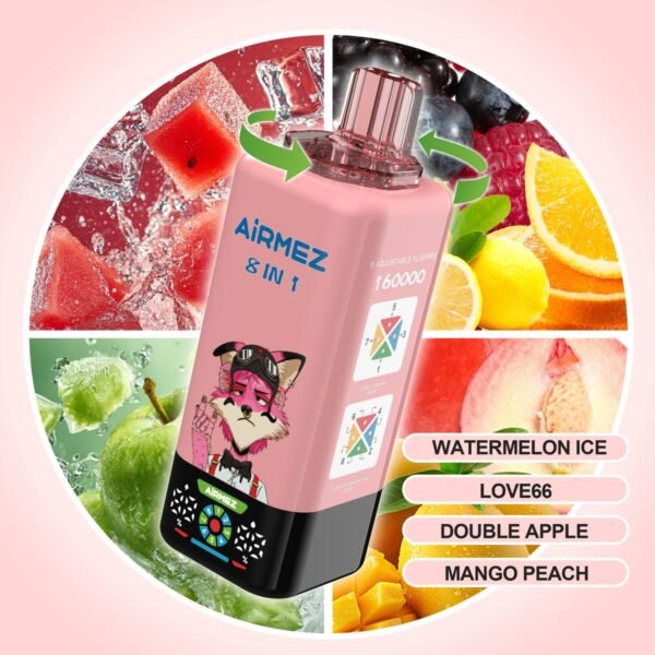 Airmez 8 in 1 disposable vape