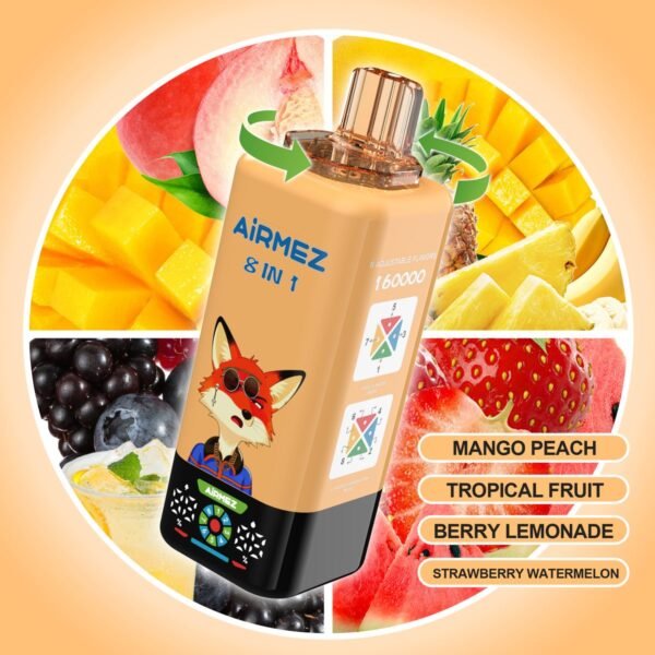 Airmez 8 in 1 disposable vape