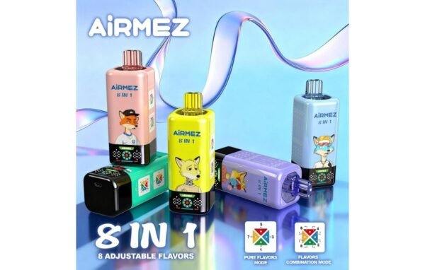 Airmez 8 in 1 disposable vape