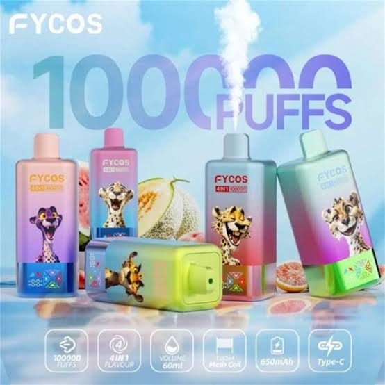 Fycos 100K 4 in 1 disposable vape