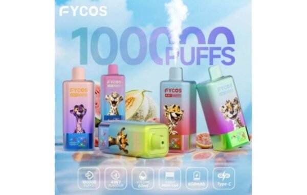 Fycos 100K 4 in 1 disposable vape
