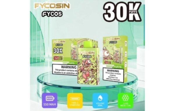 Fycos Fycosin 30K disposable vape