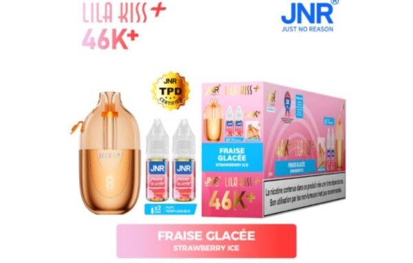 jnr-lila-kiss-60000-12 Vaporizador desechable JNR Lila Kiss 60000