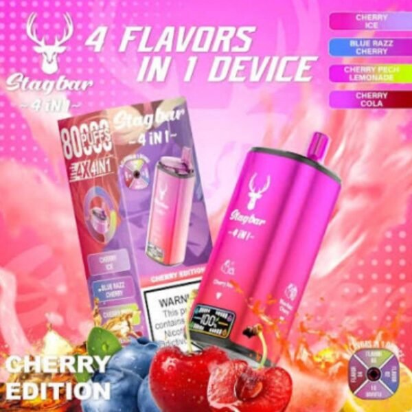 Stag Bar 4 in 1 disposable vape