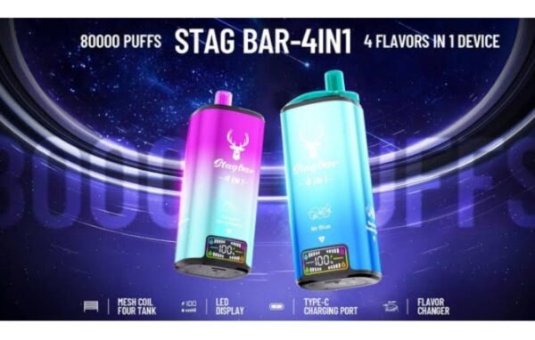 Stag Bar 4 in 1 disposable vape
