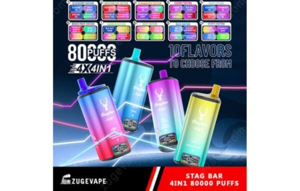 Stag Bar 4 in 1 disposable vape
