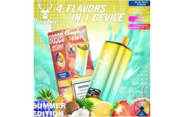 Stag Bar 4 in 1 disposable vape