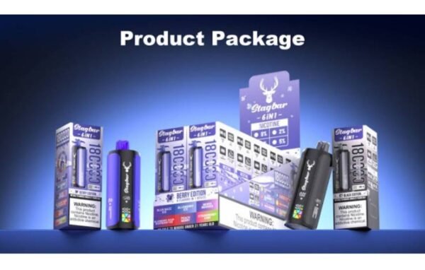 Stag Bar 6 in 1 disposable vape