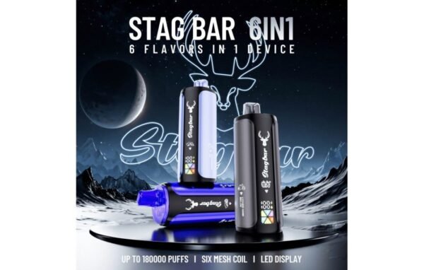 Stag Bar 6 in 1 disposable vape
