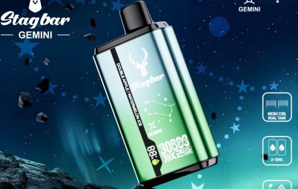 Stag Bar Gemini 30000 disposable vape