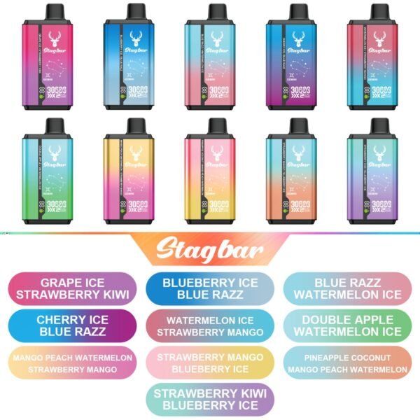 Stag Bar Gemini 30000 disposable vape