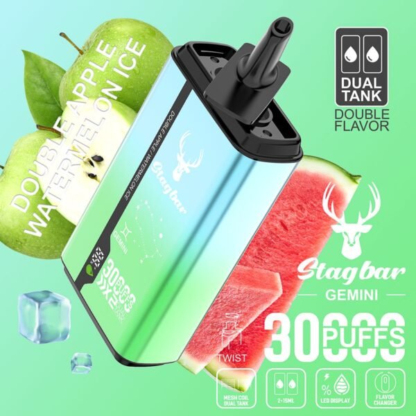Stag Bar Gemini 30000 disposable vape