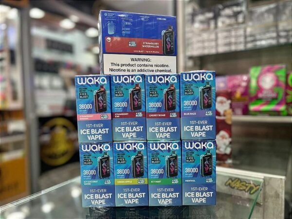 waka-blast-36000-11 Waka Blast 36000 - جهاز تبخير يمكن التخلص منه