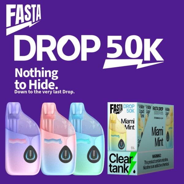 Waka Fasta Drop 50K: vaporizzatore usa e getta