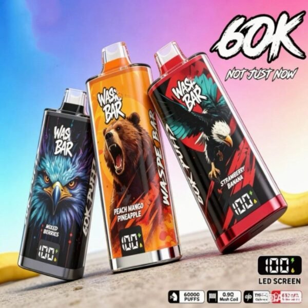 Waspe 3 in 1 60000 disposable vape