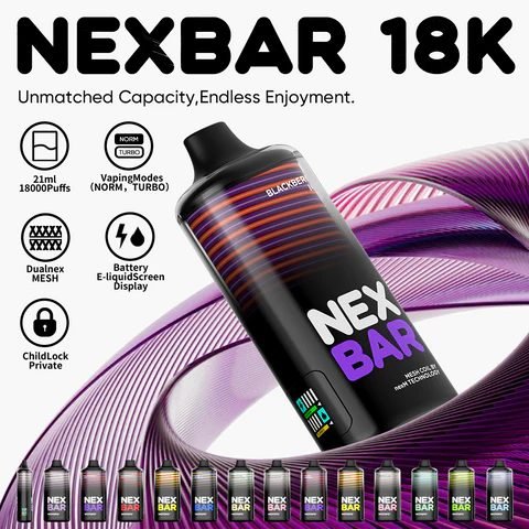 Vape jetable Wotofo nexBar 18K