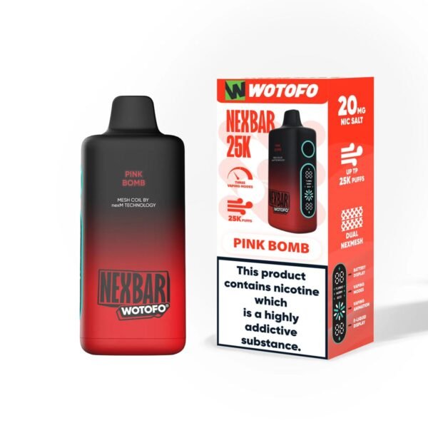 Vape jetable Wotofo nexBar 25K