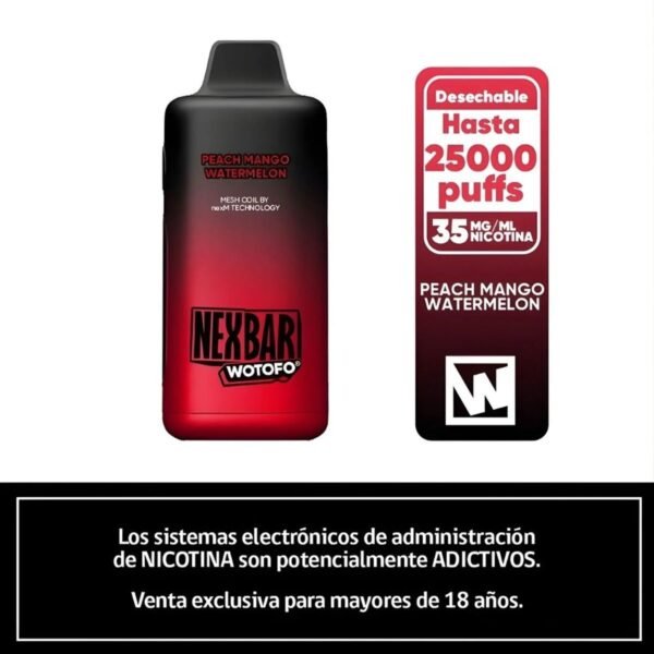 Vape jetable Wotofo nexBar 25K