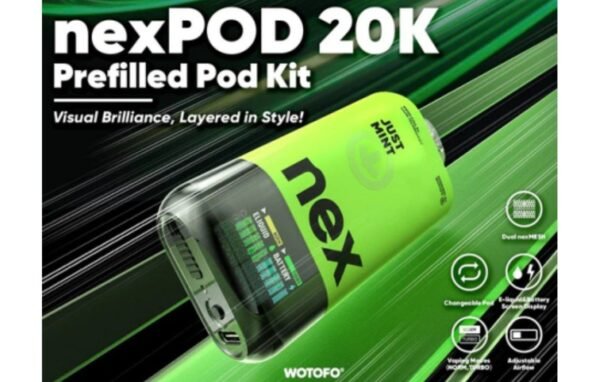 Vape jetable Wotofo Nexpod 20K